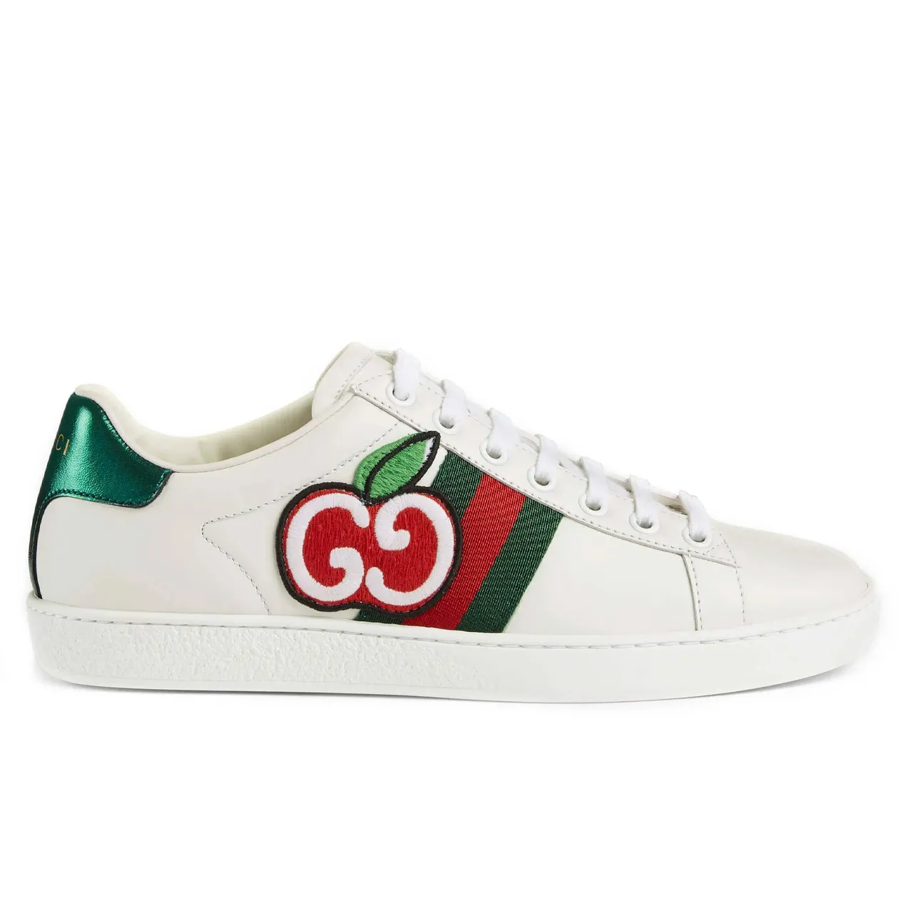 Gucci Ace Low 'GG Apple Patch – White'
