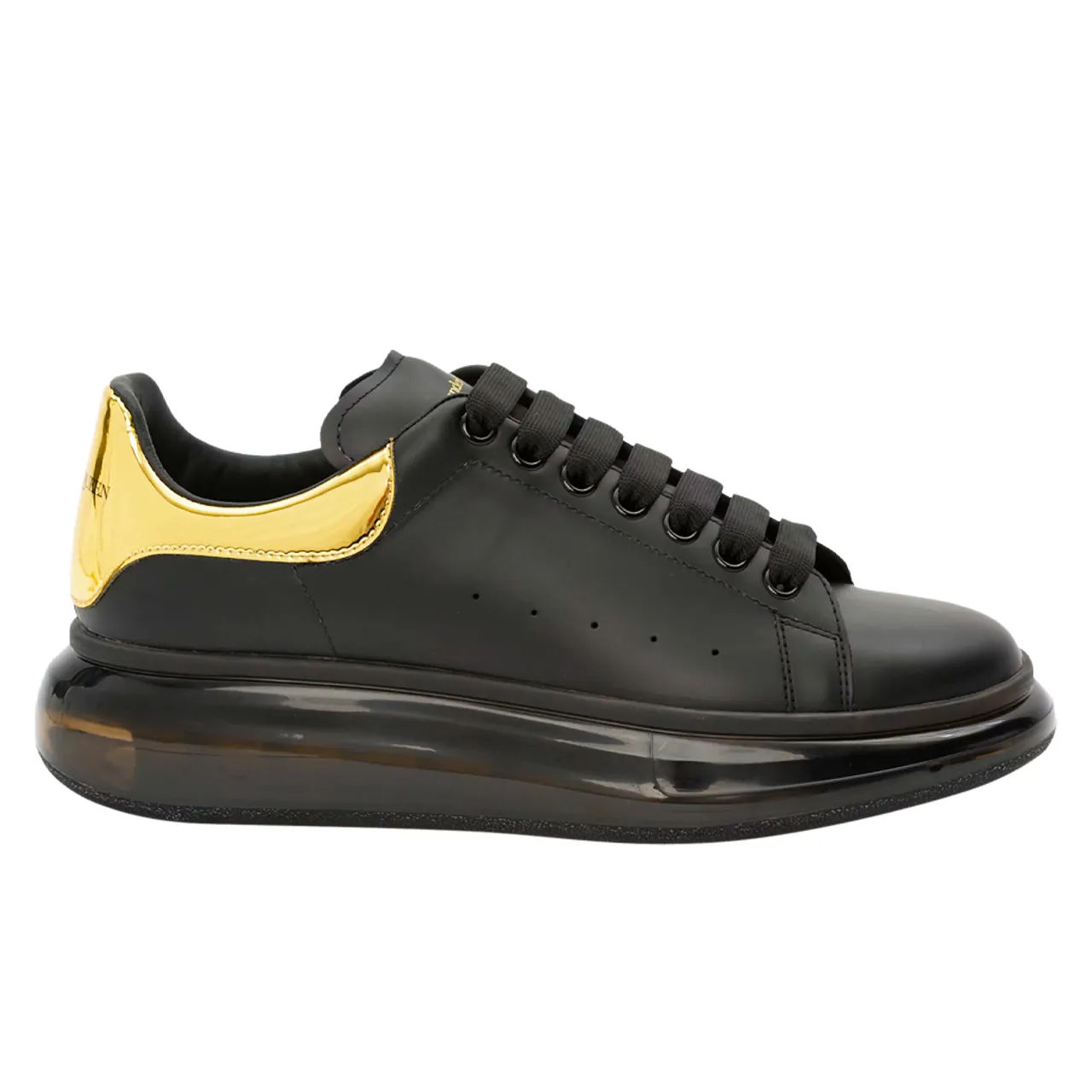 Alexander McQueen Oversized Sneaker ‘Clear Sole – Black Gold’