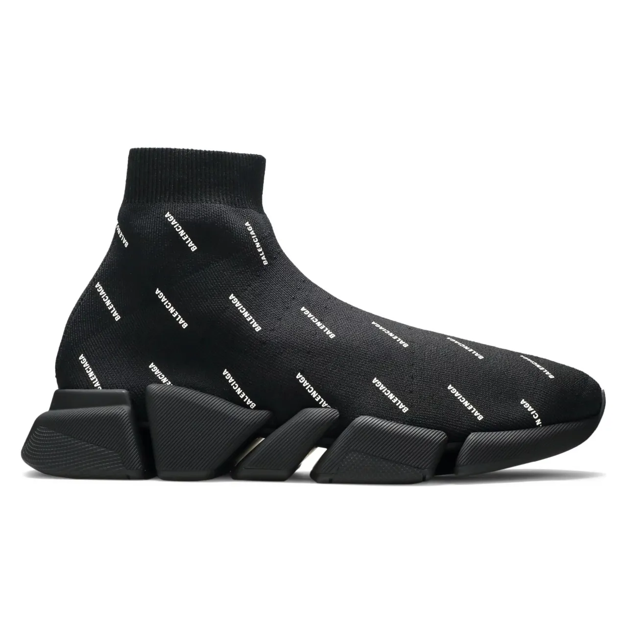 Balenciaga Speed 2.0 Sneaker 'Black label all over'