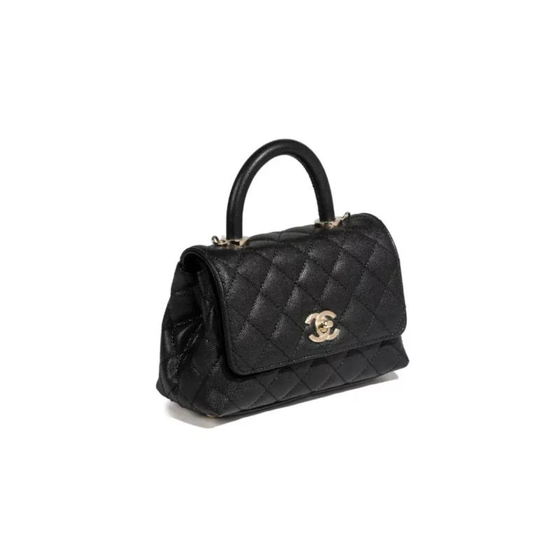 Chanel Caviar Top Handle Bag