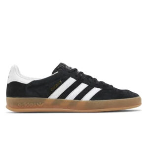 Adidas Gazelle Indoor Mens Sneaker Shoes 'Black White Gum