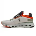 On Cloudnova (White/Grey/Orange)