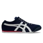 حذاء Onitsuka Tiger Mexico 66 سهل الارتداء باللون الأزرق الداكن والأبيض