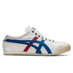 Onitsuka Tiger mexico 66 سهل الارتداء أبيض/ثلاثي الألوان