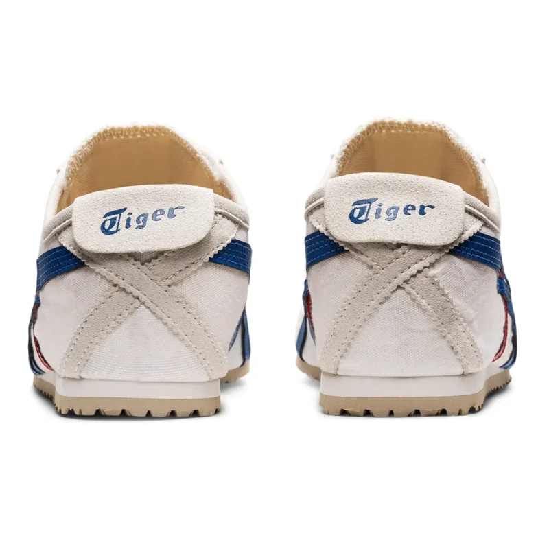 Onitsuka Tiger mexico 66 سهل الارتداء أبيض/ثلاثي الألوان