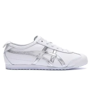 Onitsuka Tiger Unisex Mexico 66 in Silver/White