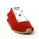 New balance Miu Miu Plume suede Scarlet