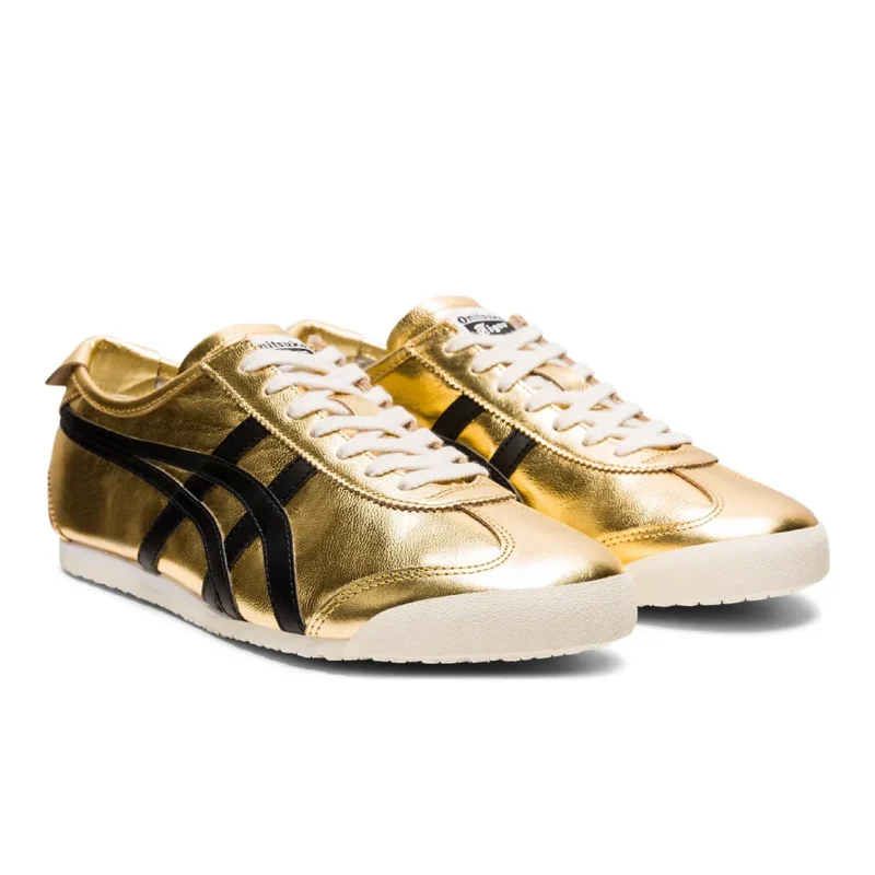 Onitsuka Tiger MEXICO 66 in Pure Gold and Black