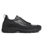 Black Leather Triple Stitch Monte