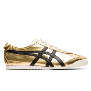 Onitsuka Tiger MEXICO 66 in Pure Gold and Black