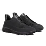 Black Leather Triple Stitch Monte